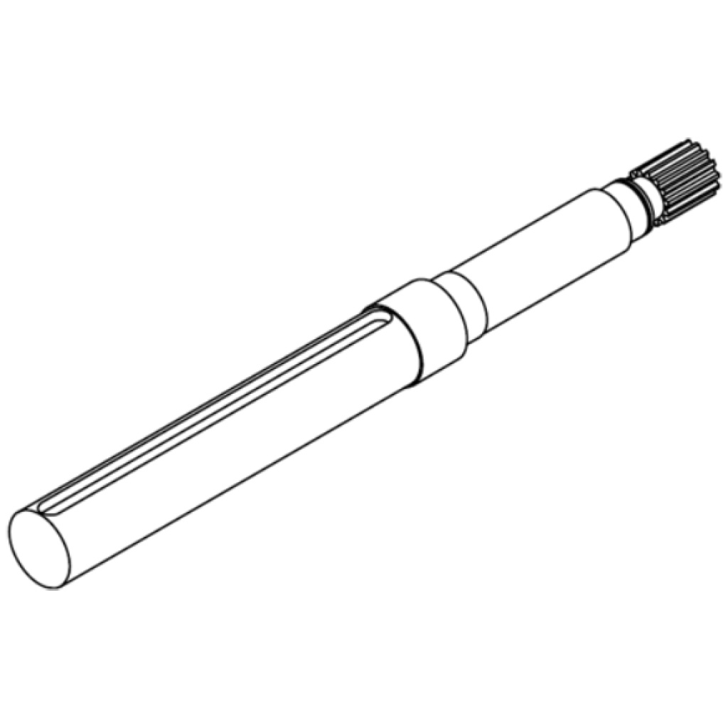 Leadermac Pressure Roll Shaft (Part No.1149)