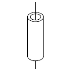 Spacing Ring 19 × 52 mm Part No.0272
