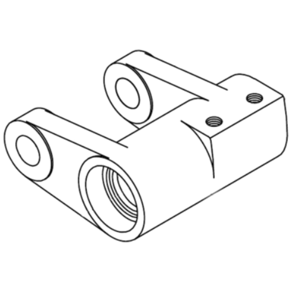 Hoisting roll pipe shaft for woodworking machine lift roller – Part 1061