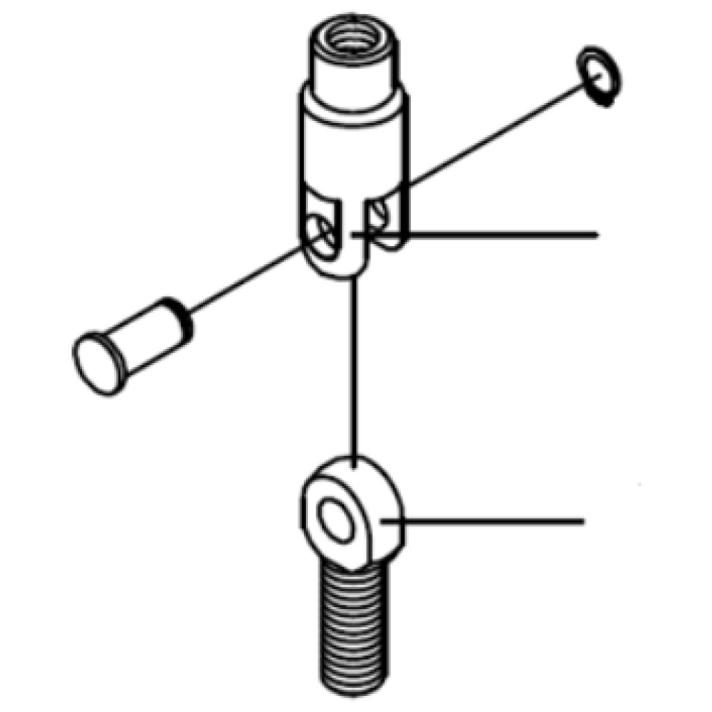 Movable connection link 20 × 50 mm – Part 3389