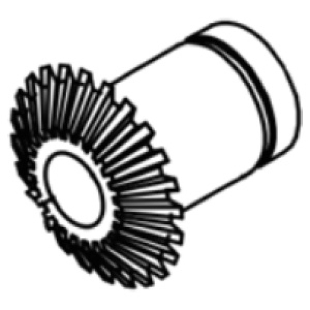 Bevel Gear D50.5x50mm for industrial woodworking machinery – Part 0124