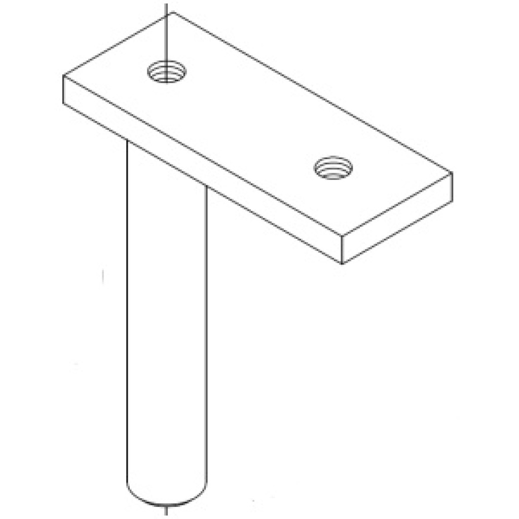 Bracket for Side Guide for woodworking machinery – Part 4822