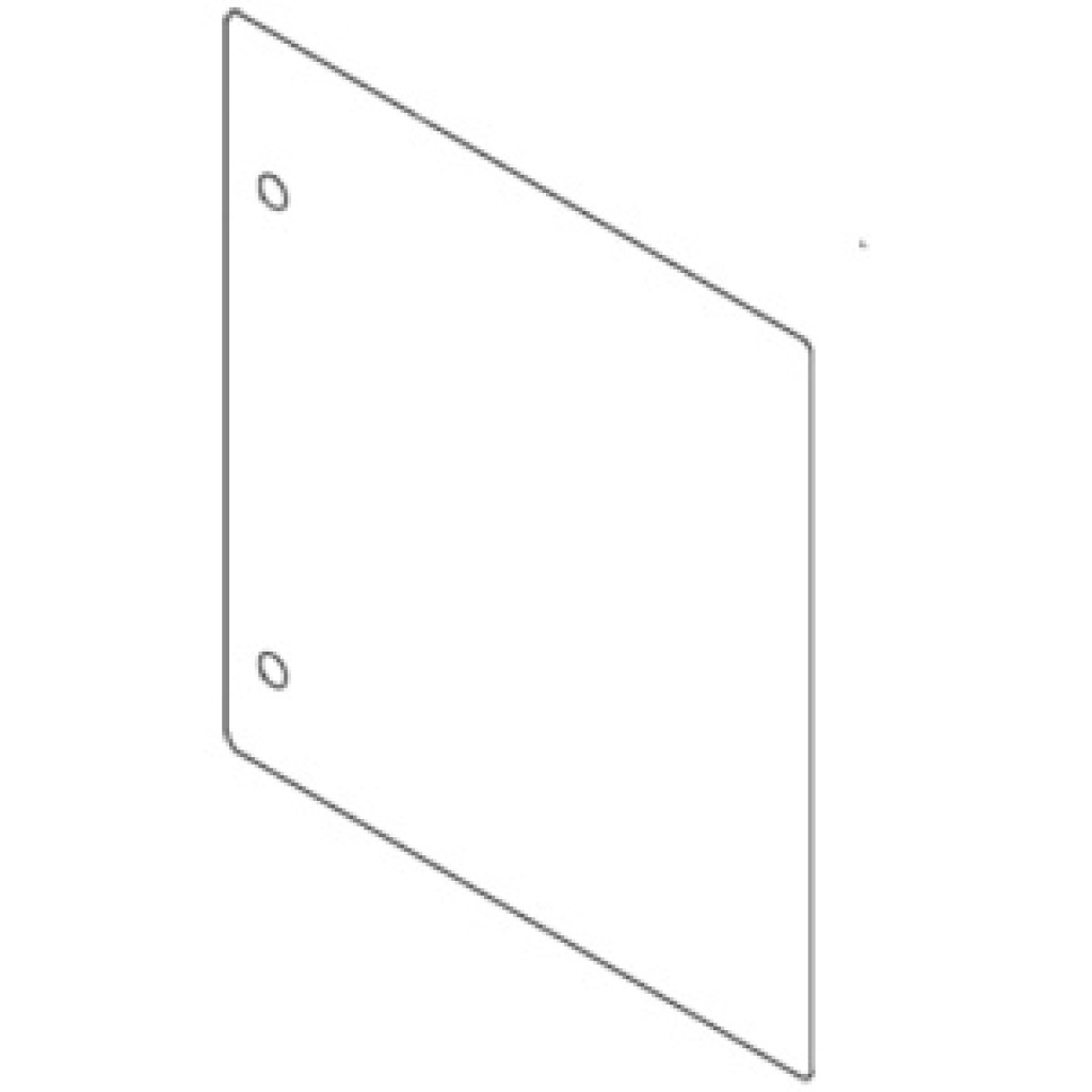 Chip Deflector Plate for woodworking machinery – Part 0171