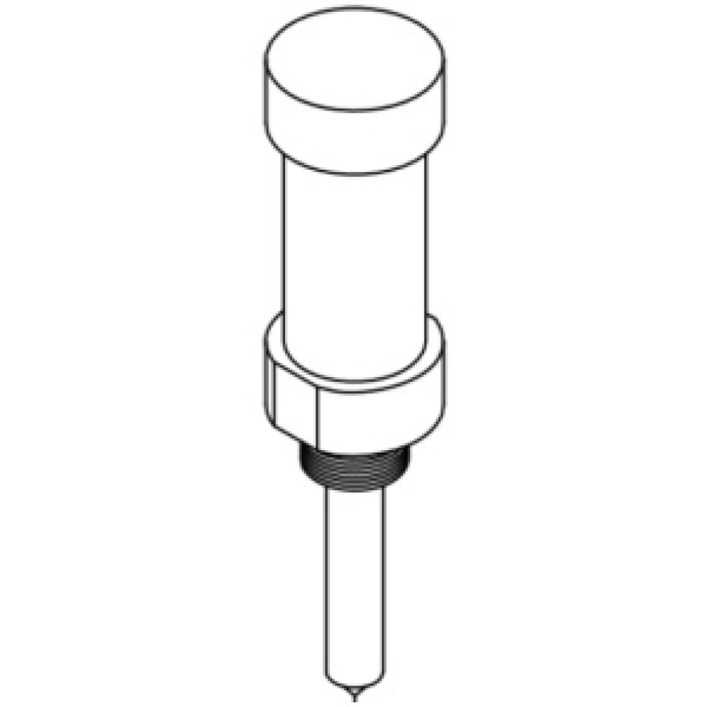 Cylinder for top-head chip-breaker on woodworking machinery – Part 0414H