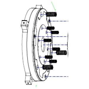 Electromagnet coils for 20 HP woodworking machine brake unit – Part 1956M