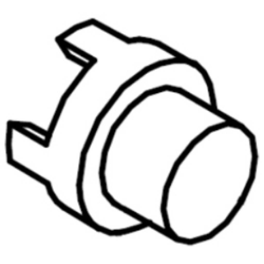 Flexible coupling for rise-and-fall gearbox in woodworking machinery – Part 0843B