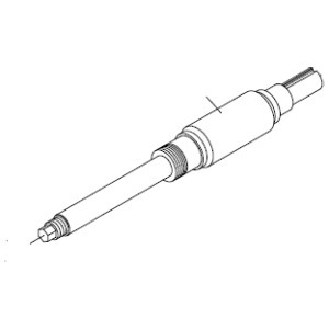 Line drawing of inner spindle for Leadermac Compact – Part 1771