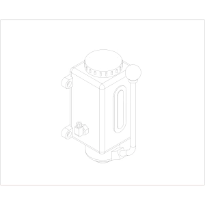 Manual bed lubrication pump for Leadermac woodworking machinery – Part 0039H