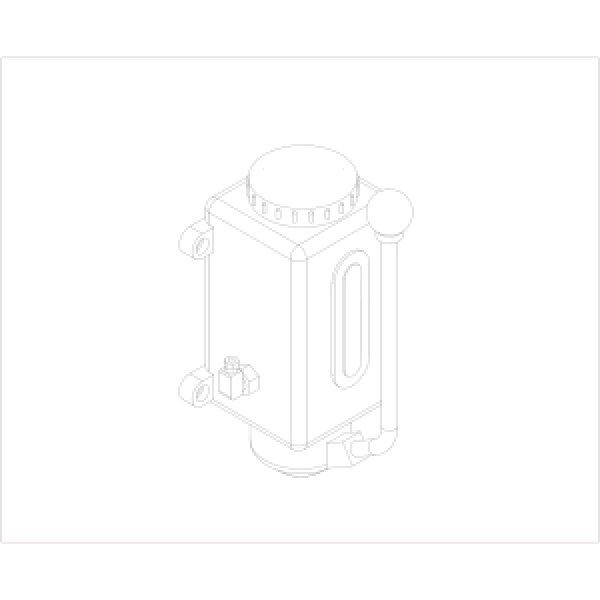Manual bed lubrication pump for Leadermac woodworking machinery – Part 0039H