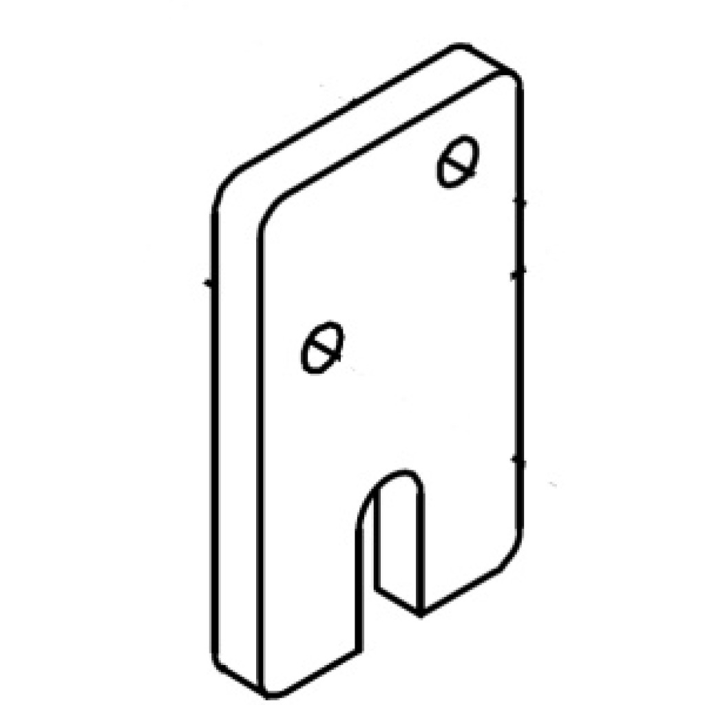 Flat mounting plate – Part 0131