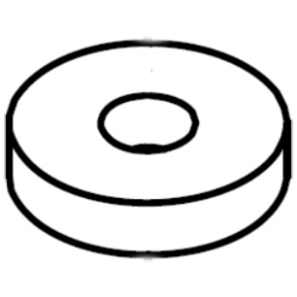 Rubber washers Part No.0198B for woodworking applications