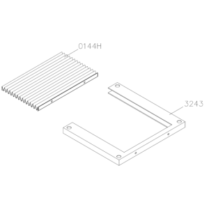 Rubber Wave Cover Part No.0144H for woodworking machinery