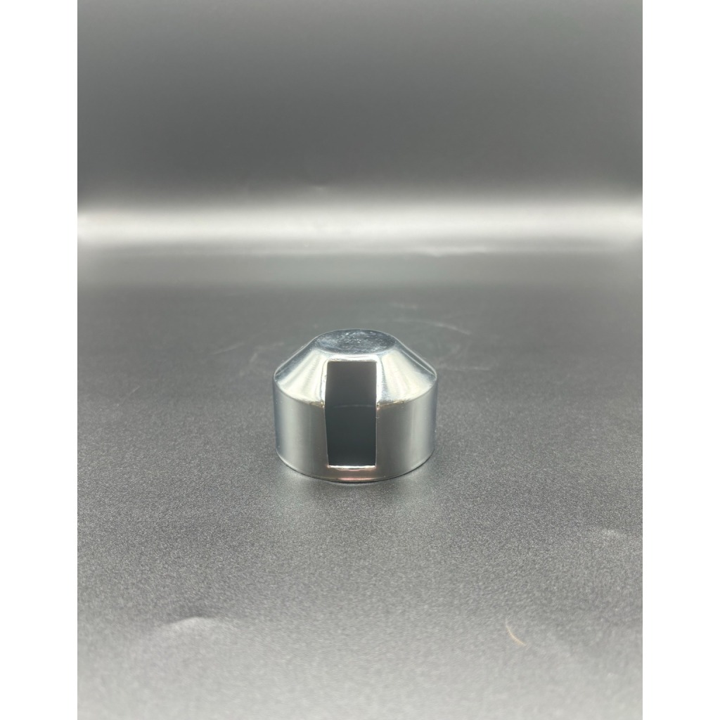 Conical steel bottom cover with rectangular port for manual bed-lubrication pump – Part 3835H