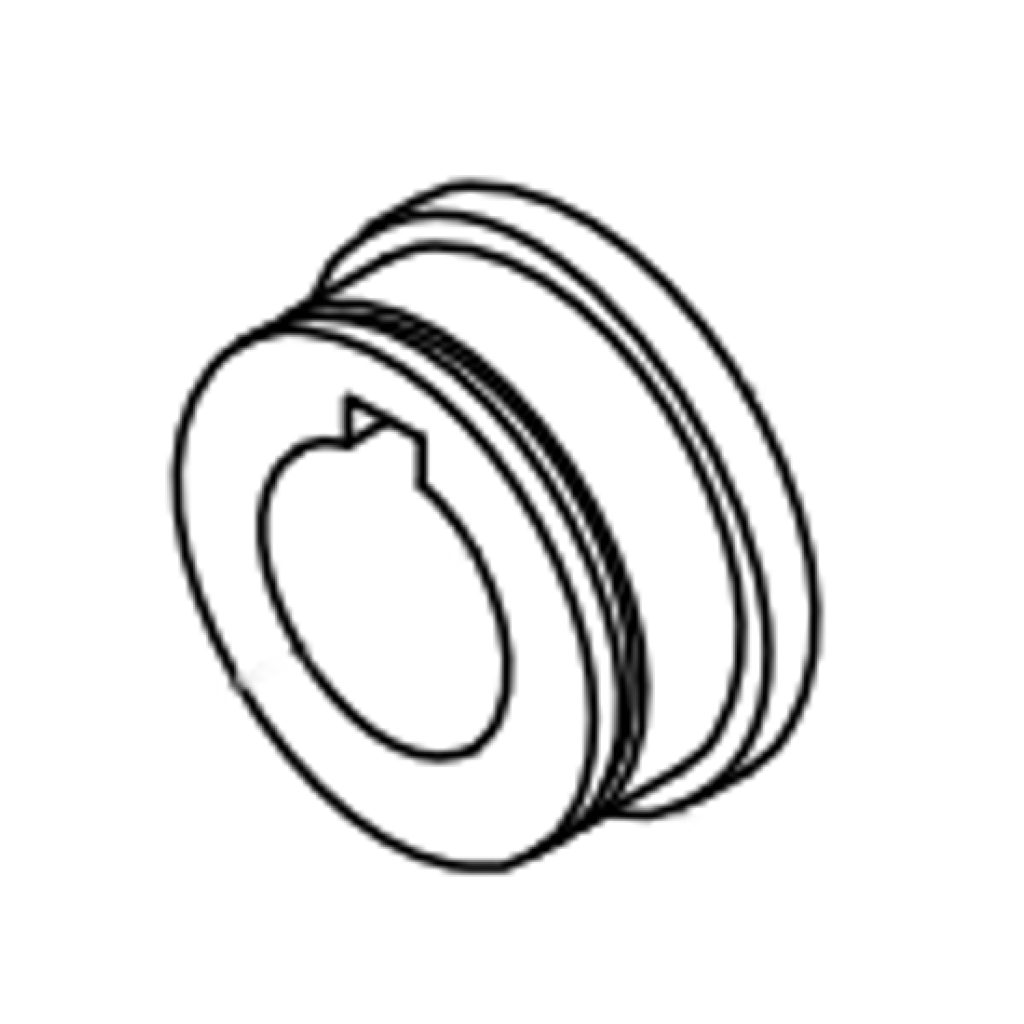 Chip-limiting ring Ø38 × 16 mm for woodworking cutter-head – Part 4828