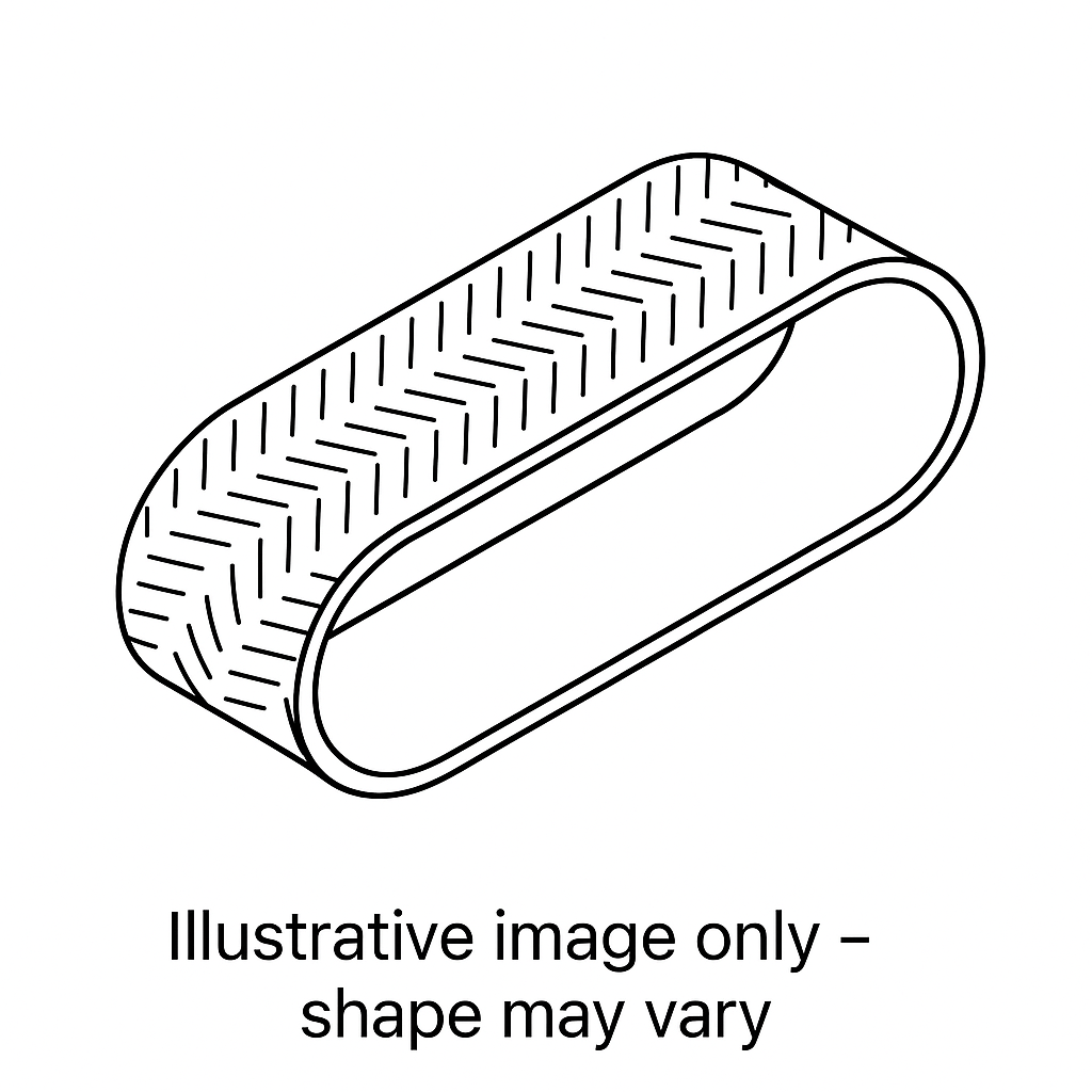 UV30B conveyor belt 55 mm × 14 000 mm for woodworking machinery – Part 2579B