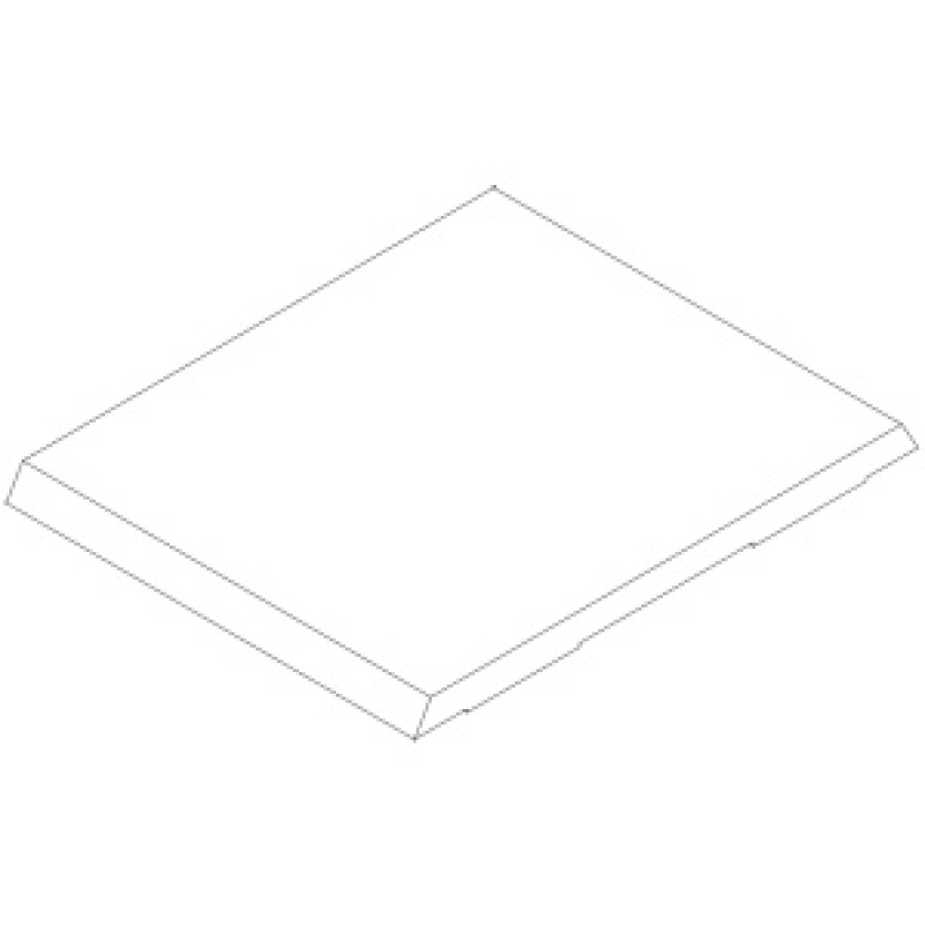Fibre bed insert 16.3 mm thick for woodworking machinery – Part 0143H