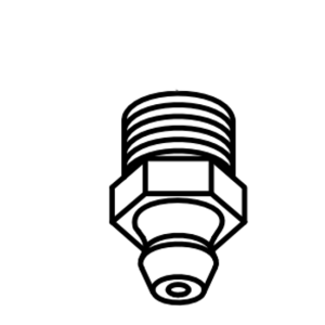 1/8-inch grease nipple for hydro outboard bearing – Part FC0321