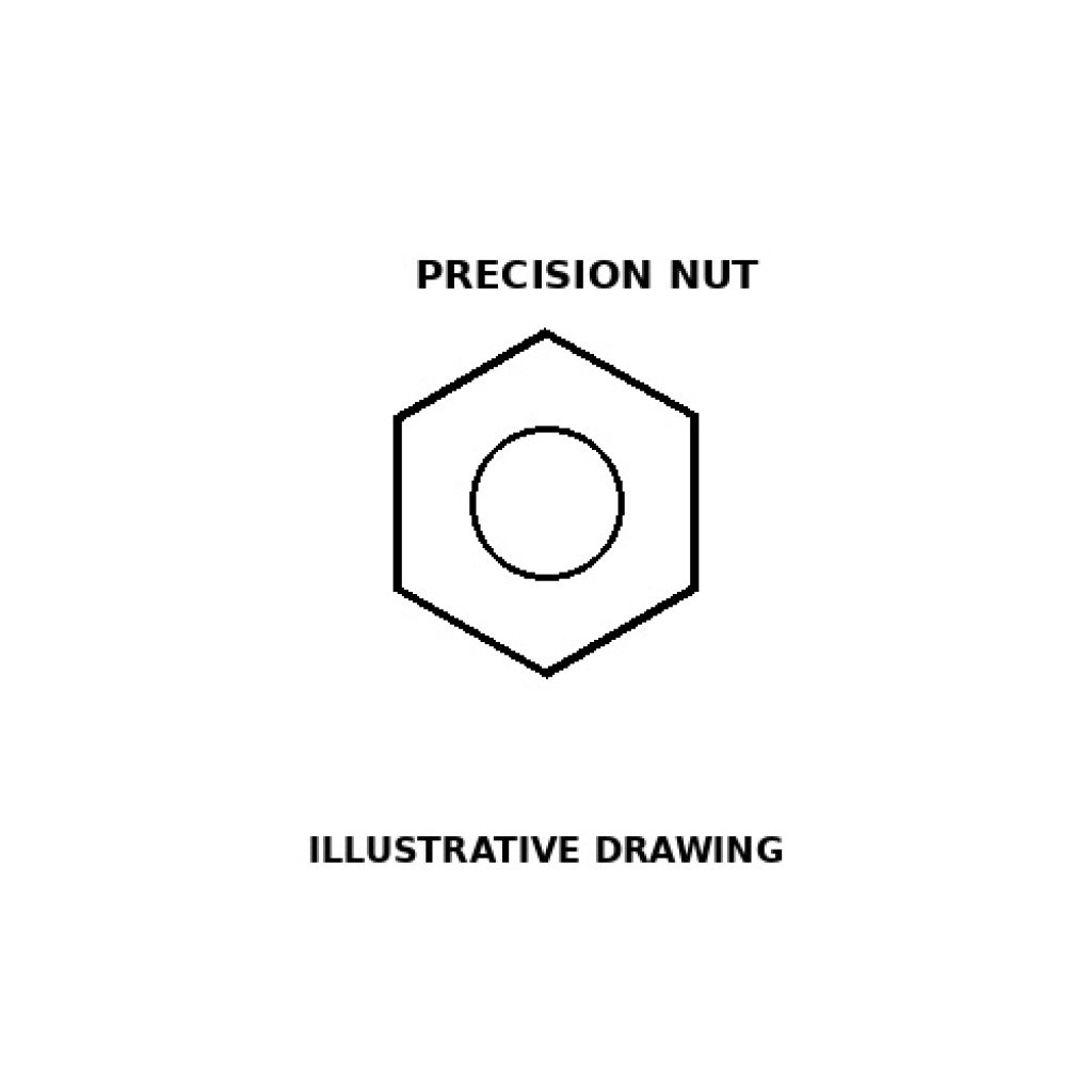 Illustrative drawing of precision spindle nut PM300111