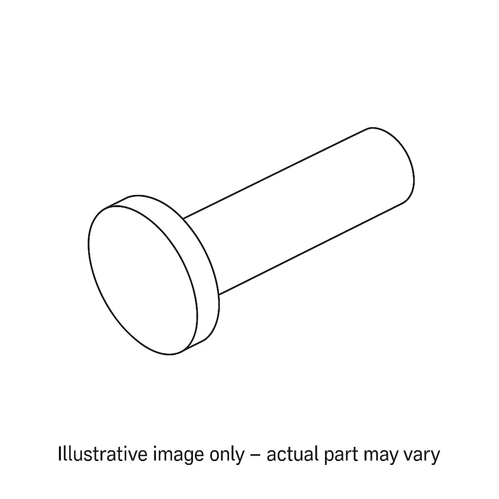 Push Stalk 19.6 mm × 61 mm for straight jointer – illustrative image only, actual part may vary