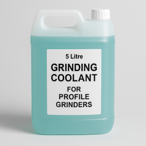 5 litre container of grinding coolant for profile grinder machines