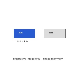 6 x 1 x 1 inch dressing block in blue and white grades for grinding wheels