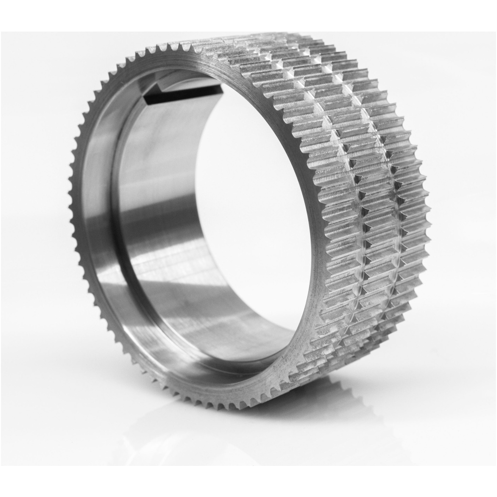 Weinig steel feed roller 140x60x100 mm with 10 mm groove