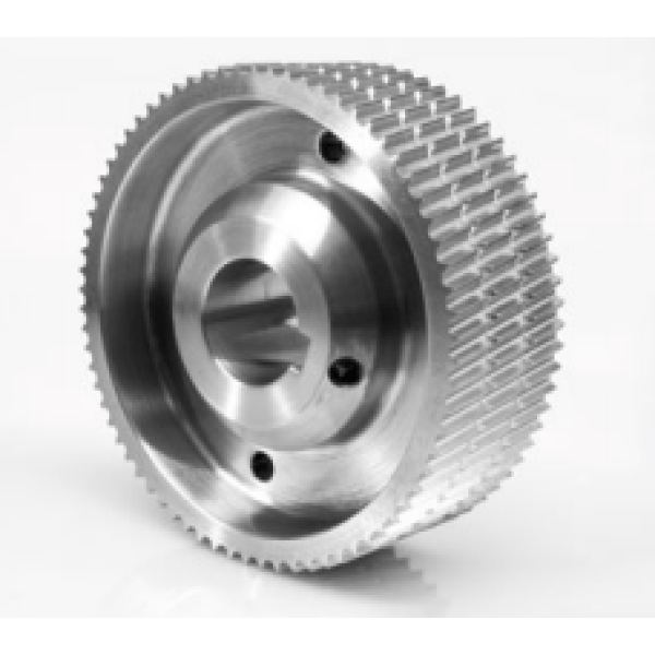 Weinig compatible serrated steel feed roller 140mm diameter 50mm width 35mm bore with 2 dust grooves for planer moulder infeed