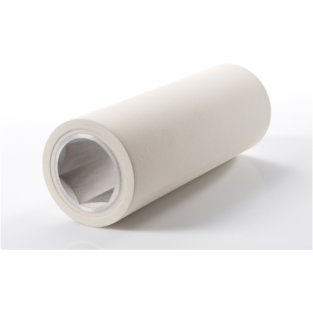 SAC feed roller 85x210x41mm white rubber