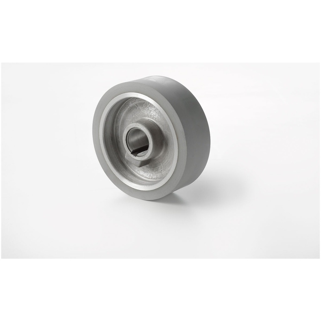 Weinig feed roller 140x50x30 mm grey rubber aluminium core