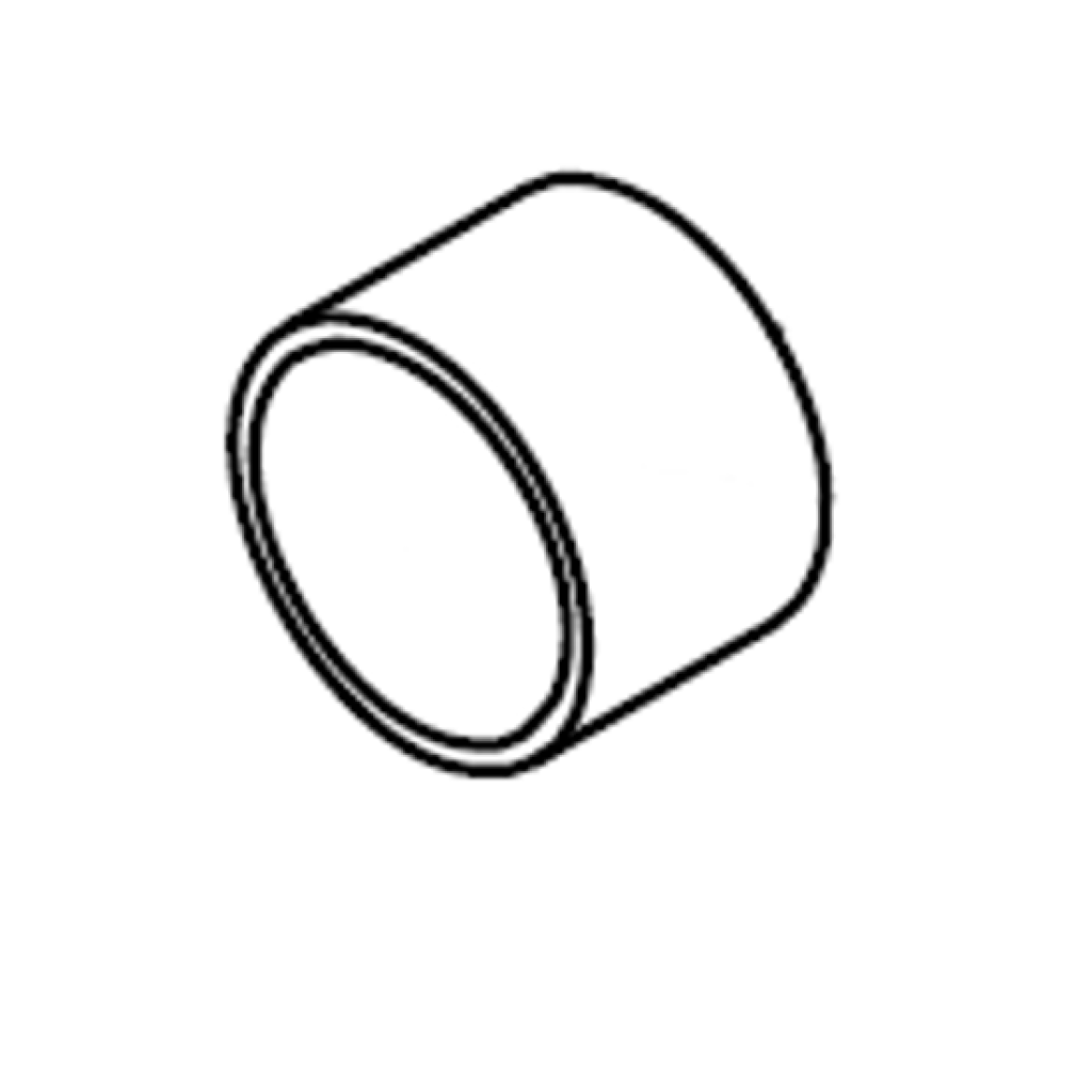 Copper bushing Ø28 × 25 × 23 mm for woodworking machinery – Part 4008