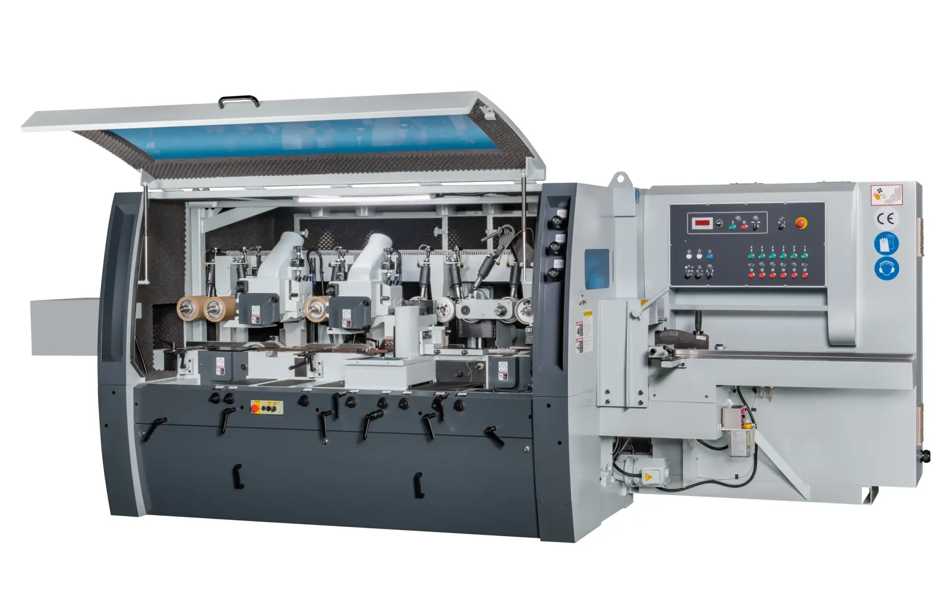 Leadermac Compact Stock Machine Open